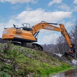 großformatiger Bagger 1