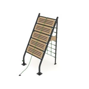 festinstallierte Kletterwand