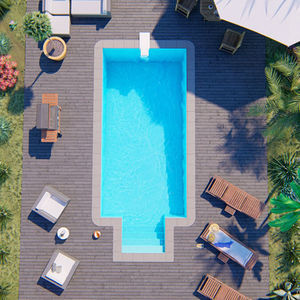maßgefertigtes Schwimmbecken