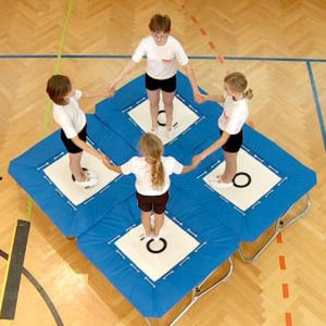 Gymnastik-Trampolin 1