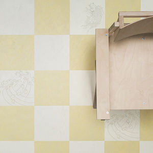 Linoleum-Bodenbelag / Innenbereich / Privathäuser / Fliesen