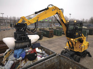 radmobiler Bagger