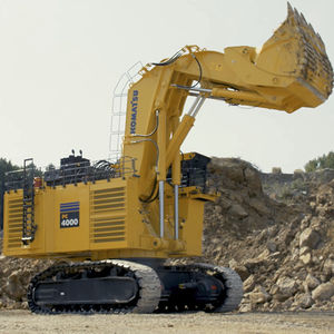 Bagger auf Raupen