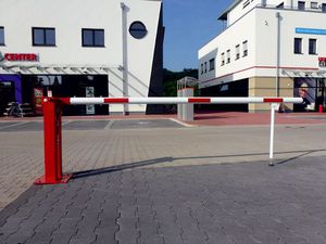 Zutrittsabsperrung / zum Heben / Stahl / Aluminium