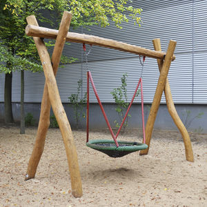 Holzschaukel