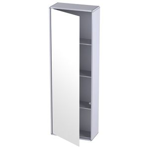 Säulenschrank für Badezimmer / modern / mit Spiegel