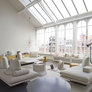 Modulsofa / modern / Stoff / von Christian Werner