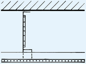 Gips-Zwischendecke