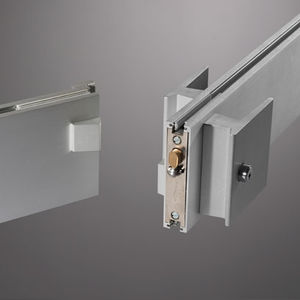 elektronisches Schloss / Glastüren / Zahlen / mit Griff