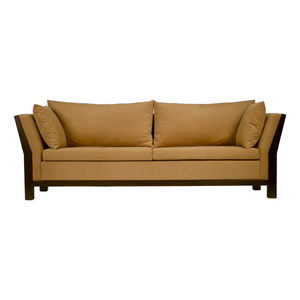 braunes Sofa