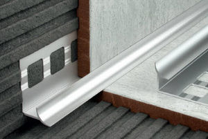 Aluminium-Abschlussprofil / für Fliesen / für Kunst Inneneckprofil