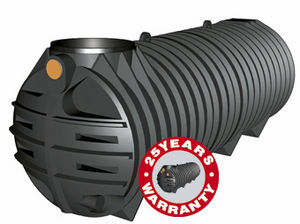 erdverlegter Tank