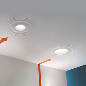 Einbaudownlight / Halogen / rund / Gips