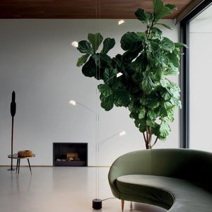Decke/Boden-Lampe