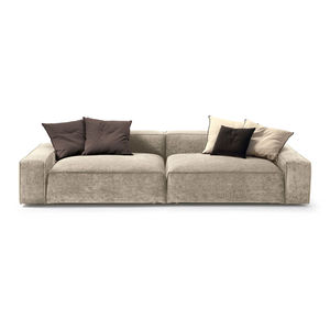 Modulsofa / modern / Stoff / Leder
