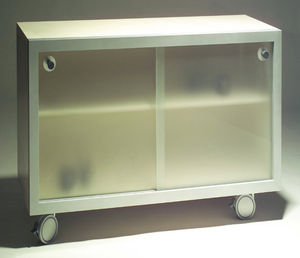 Service-Serviertisch / Büro / für Privatgebrauch / Aluminium