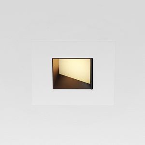 Einbaudownlight / LED / quadratisch / Aluminiumguss
