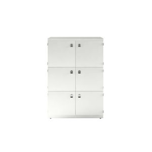 Stahl-Garderobenschrank