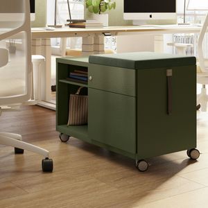 Holz-Schreibtischcontainer