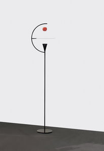 Stehleuchte / modern / gestrichenes Aluminium / LED