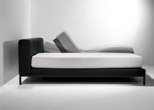 Doppelbett-Bettrost / Federkern / elektrisch / gepolstert