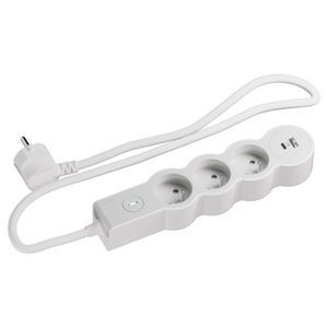 Elektrische Verlängerungsleitung / 3-fach