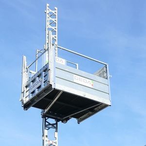 Lastenaufzug für Baustellen