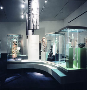 moderne Vitrine