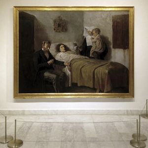 moderne Vitrine