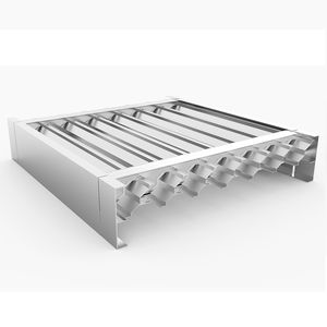 Aluminium-Sonnenschutzlamelle 1
