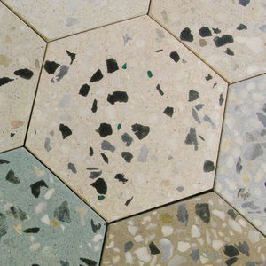 Terrazzo-Optik-Fliesen