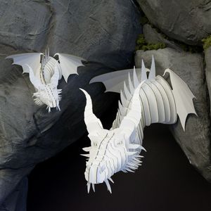 Karton-Skulptur
