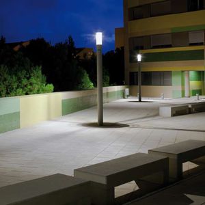 moderne Leuchtsäule