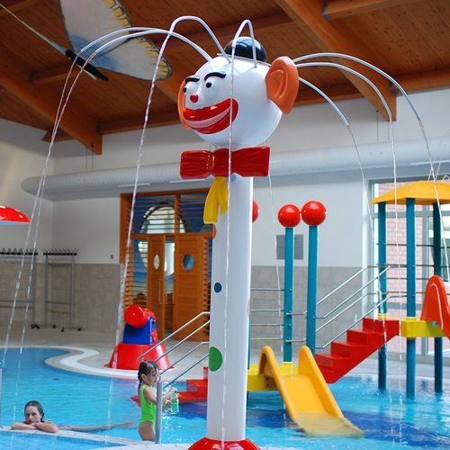 Springbrunnen für Aquapark - CLOWN - POL -GLASS