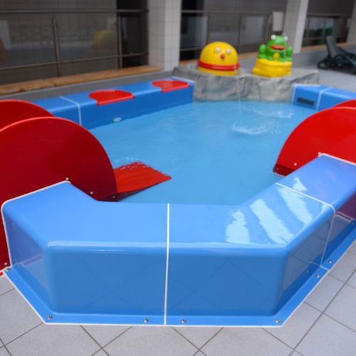 Schwimmbecken für den Innenraum - TODDLER - POL -GLASS - für Aquapark / zum Aufstellen / Kunststoff