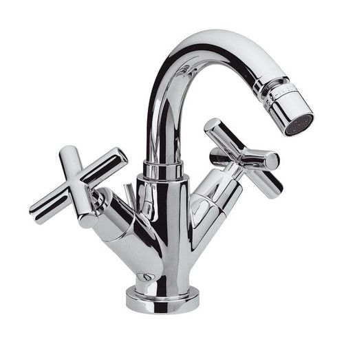 Bidet-Zweigriffmischer - J6200  - DANIEL RUBINETTERIE - Aufsatz / verchromter Messing / für Badezimmer