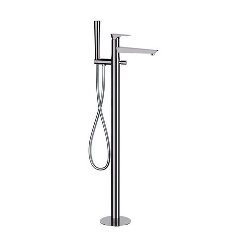 Einhebelmischer für Badewanne - DV678 - DANIEL RUBINETTERIE - bodenstehend / verchromter Messing / für Badezimmer