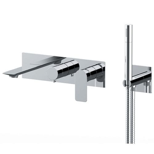Einhebelmischer für Badewanne - AI710D2 - DANIEL RUBINETTERIE - wandmontiert / Einbau / Messing
