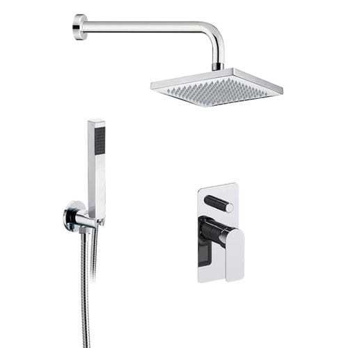 Wandmontiertes Duschsystem - AI615ZOL  - DANIEL RUBINETTERIE - Einbau / modern / für Hotels