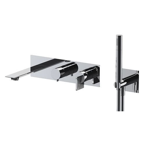 Einhebelmischer für Badewanne - ANR710D2 - DANIEL RUBINETTERIE - wandmontiert / Einbau / Messing