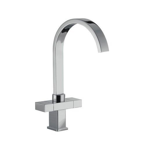 Einhebelmischer für Waschbecken - W7100 - DANIEL RUBINETTERIE - Aufsatz / Nickel / Bronze