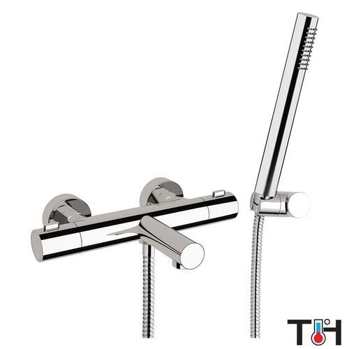 Einhebelmischer für Dusche - XF610 - DANIEL RUBINETTERIE - wandmontiert / thermostatisch / Kupfer