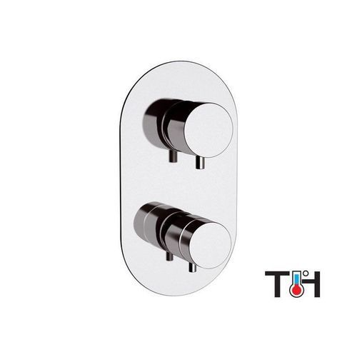 Mechanisches thermostatisches Ventil - ST20612D3 - DANIEL RUBINETTERIE - manuell / für Duschen / 3-Wege