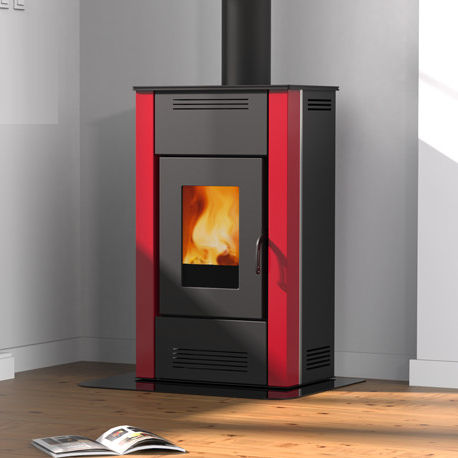 Holz-Kaminofen - GRETA - Alfa-Plam  a.d. - 8 kW / modern / Gusseisen