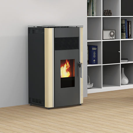 Pelletkaminofen - LUCA - Alfa-Plam  a.d. - 8 kW / modern / Stahl