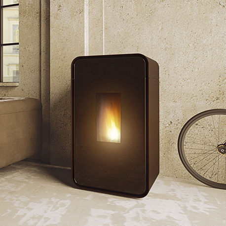 Pelletkaminofen - XUMA  - Alfa-Plam  a.d. - 7,5 kW / modern / Blech