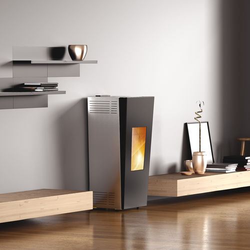 Pelletkaminofen - FORMA EASY  - Alfa-Plam  a.d. - 7,5 kW / modern / Blech
