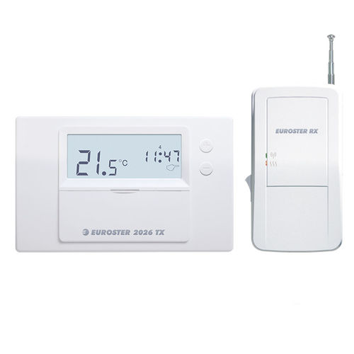 Programmierbares Thermostat - 2026TXRX - EUROSTER - für Klimaanlagen / für Fußbodenheizung / Raum