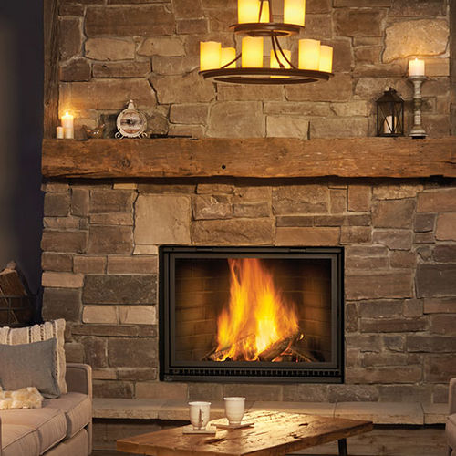 Holzkamin - NZ8000 - Napoleon Fireplaces - freistehend / Einseitig / geschlossene Feuerstelle