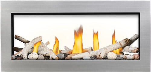 Gaskamin - VECTOR™ - Napoleon Fireplaces - wandmontiert / Einseitig / geschlossene Feuerstelle